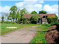 Old barn by the A40 at Wilton