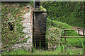 Selworthy: Piles Mill waterwheel, Allerford