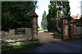 Entrance to the court