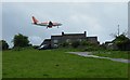 easyjet plane approaching Bristol