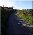 Farm road from Nebo.