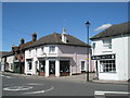 Mini-roundabout in Liss village centre