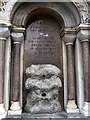 Whitechapel fountain, detail