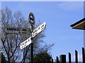 SO9793 : Tame Valley Junction Sign by Gordon Griffiths