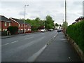 Approaching the bend on Muirhead Road