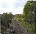 Railway towards Stockport