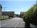 Looking down Old School Road towards Collard Way