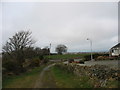 An abandoned section of the B5111 at Llain Wen