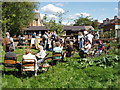 Refreshment area at Perivale Wood Open Day