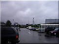 Asda Car park looking toward A13