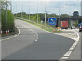 M20 Motorway, Junction 7 Slip Road For Maidstone, Heading West