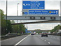 M20 Motorway Heading West, Junction 3 For M26 (M25) -  Half a Mile to go.