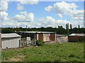 Smallholding alongside the River Eye