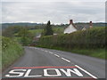 A396 to Tiverton approaching Chitterley