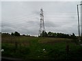 Pylons west of Broomhouse