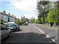 Looking westwards along Kings Road