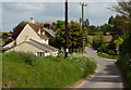 Lane towards Erwarton church and hall