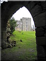 NU0625 : Chillingham Castle from the arch by Andrew Curtis