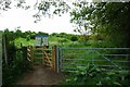 Gate to Whaterhall Meadows