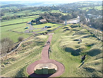 SK3455 : View from Crich Memorial by JThomas