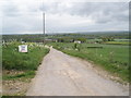 Looking from New Down Lane towards Widley Farm