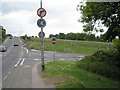 Junction of Portsdown Hill Road and the filter from London Road