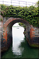 Railway bridge over pool, Camel Trail