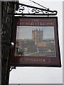 The Church Stile Inn, Sowerby, Sign