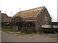 The Old Chapel, Kingston Seymour, mid conversion