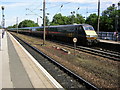 Southbound GNER at Durham station