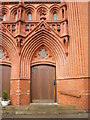 Our Lady And The Apostles Catholic Church, Stockport, Doorway