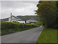 Minor road passing the Welsh Plant Breeding Station