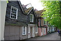 Colourful houses, The Causeway, Horsham