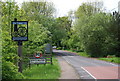 Southwater Village sign, Southwater St