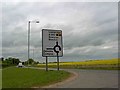 Road sign near Genome Campus