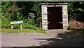 Bus shelter on Terwick Common