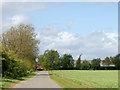 Farm drive and bridleway, Newfields