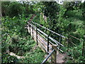 Footbridge near Hatton Rock