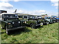 Early Landrover line up