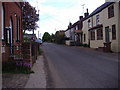 Looking south to the centre of the village