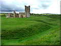 Remains of Knowlton church and henge