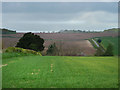 SU0210 : View northwest from Knowlton Henge by Chris Gunns