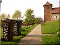 Bonby: church bins