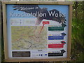 H5842 : Knockatallon Walks Information board at Knockballyroney by balliali