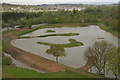 Ornamental lake near Perth