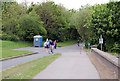 SP4568 : Draycote Water portaloo by Andy F