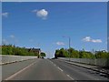 Bridge carrying Asquith Avenue over the M621 motorway