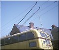 Bournemouth trolleybus at Christchurch terminus