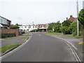 Looking up Webb Lane towards Selsmore Road