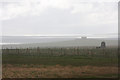 Rain storm over Egilsay